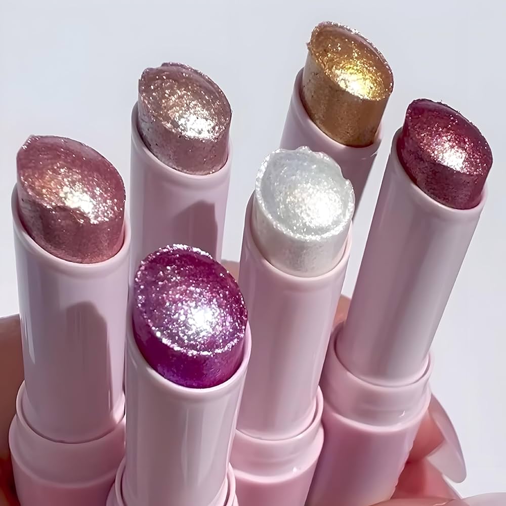 Crystal Jelly Highlighter Stick – Multi-Dimensional Glow |  Shimmer Shades