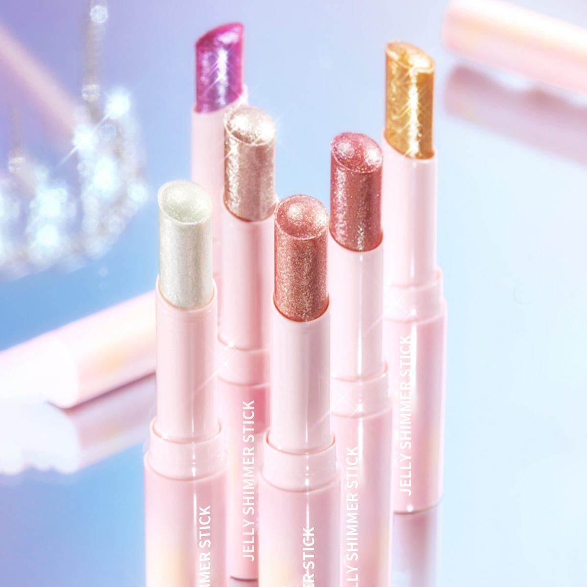 Crystal Jelly Highlighter Stick – Multi-Dimensional Glow |  Shimmer Shades