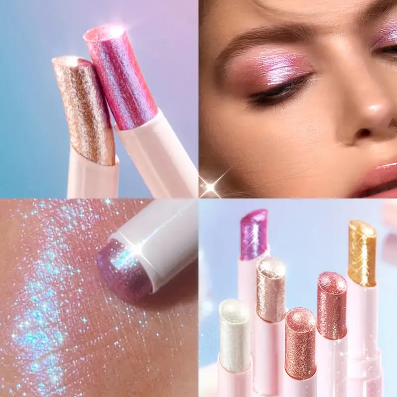 Crystal Jelly Highlighter Stick – Multi-Dimensional Glow |  Shimmer Shades