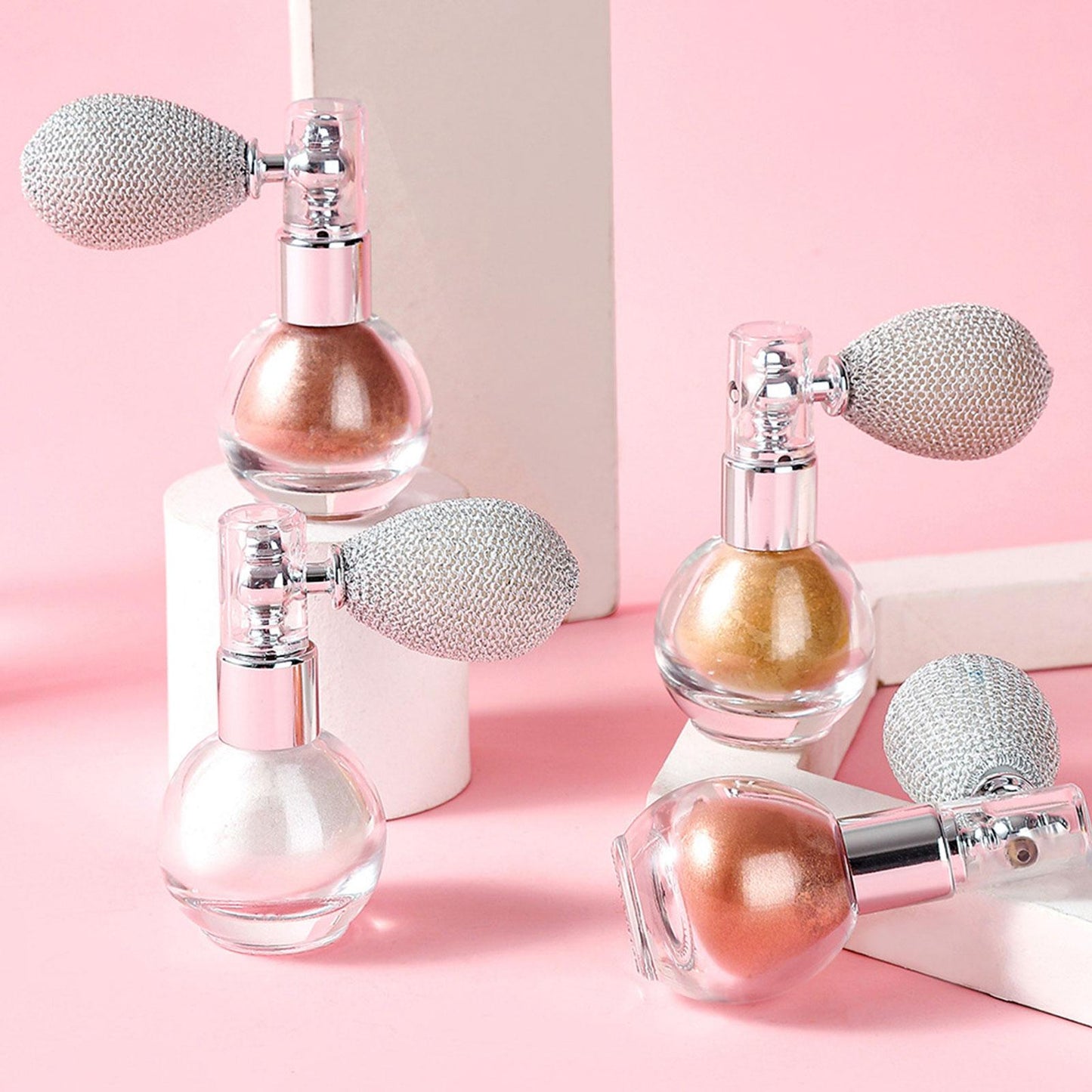 Glitter spray for body