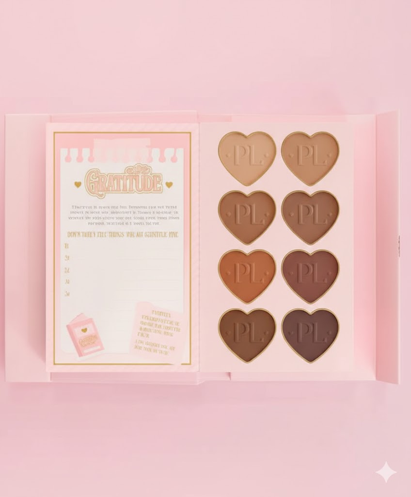 Mocallure 4-in-1 Fold Mini Cosmetics Makeup Book Palette
